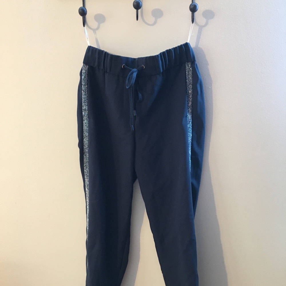 Crop ankle trouser pants
